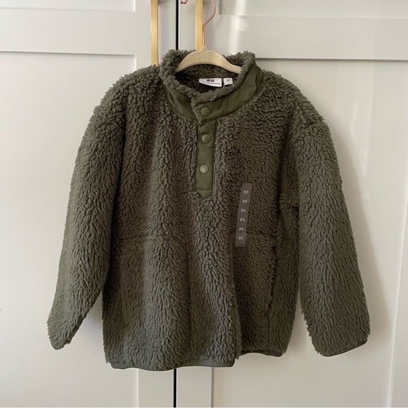 Uniqlo x White Mountaineering fleece pullover - Picture 2 of 6